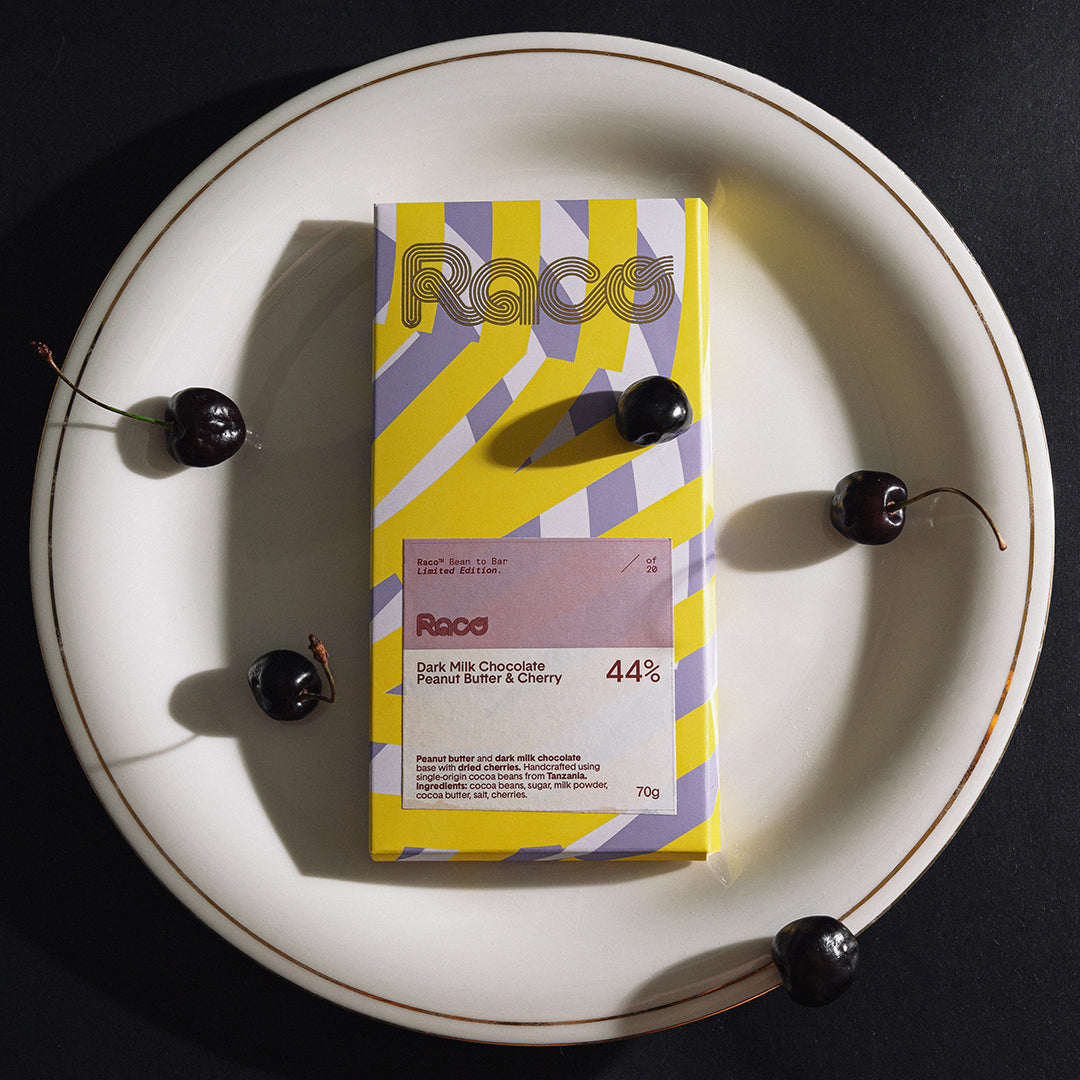 Peanut Butter & Cherry 44% Dark Milk