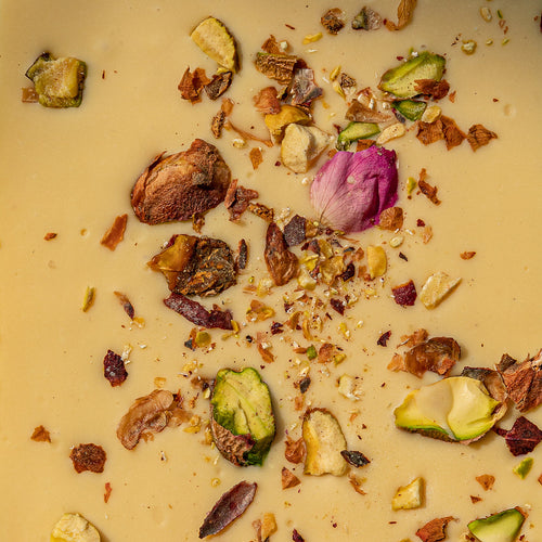 Pista, Rose and Cardamom 33% White