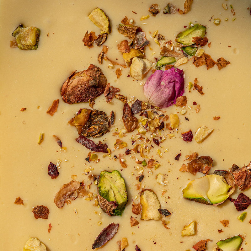 Pista, Rose and Cardamom 33% White